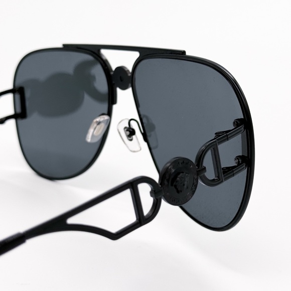 NEW VERSACE VE2255 1261/87 UNISEX SUNGLASSES MOD2255 1261/87 METAL VE2255 126187 - Picture 8 of 13